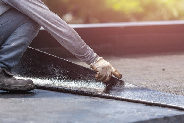 Professional Basement Waterproofing technician working in Suitland, MD
